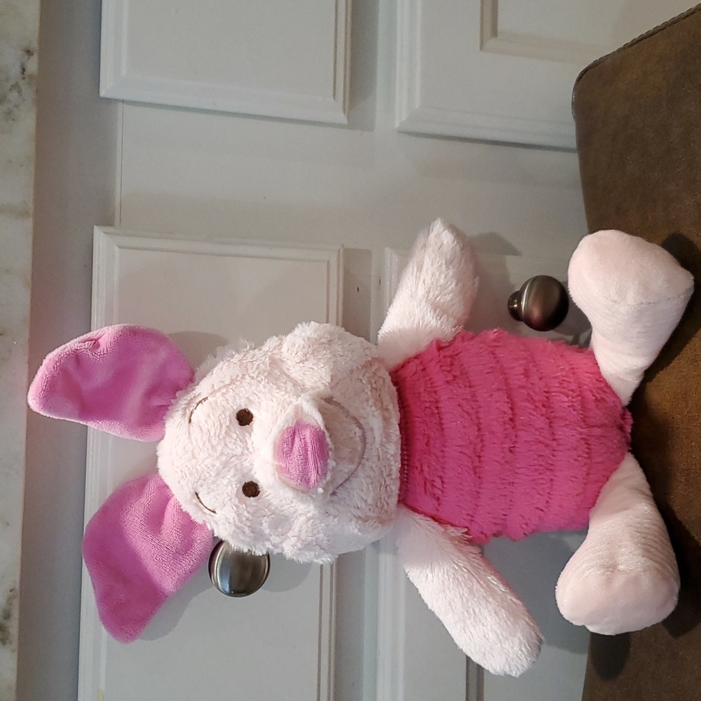 Piglet plush toy with rattle from Winnie the Pooh